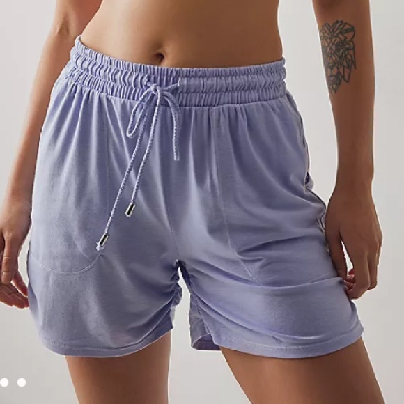 Free People Intimately Mix It Up Shorts in Periwinkle Various Sizes - Picture 2 of 5